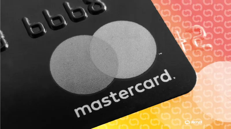Mastercard branding, representing its Agent Pay platform for autonomous AI payments
