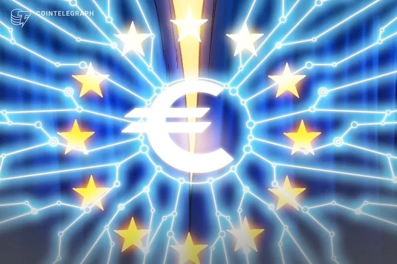 European Union flag representing EU regulatory review of DeFi staking and NFTs