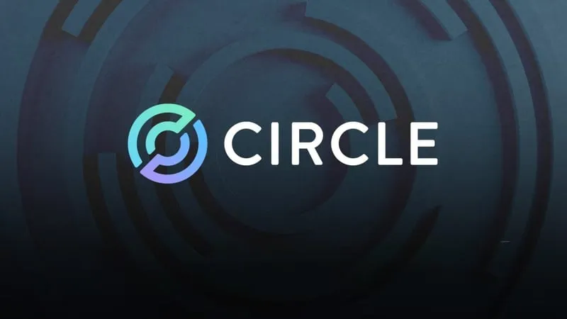 Circle logo on a dark background representing the stock drop following the Open USD announcement