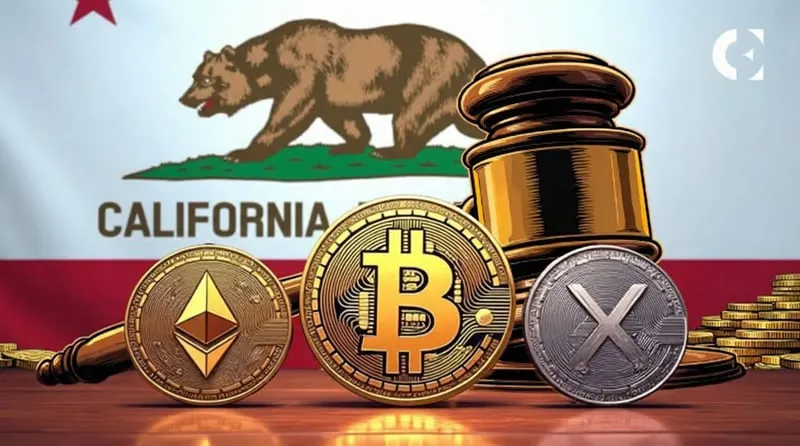 California state capitol representing the state's new crypto licensing law taking effect
