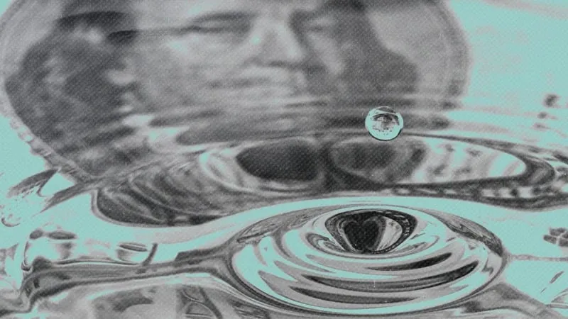 Abstract visualization of liquidity flowing between blockchain networks