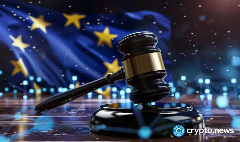 Graphic representing MiCA crypto regulation in the European Union