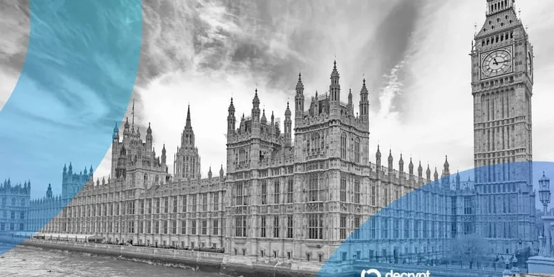The Houses of Parliament in London, representing UK lawmakers' letter to bank CEOs