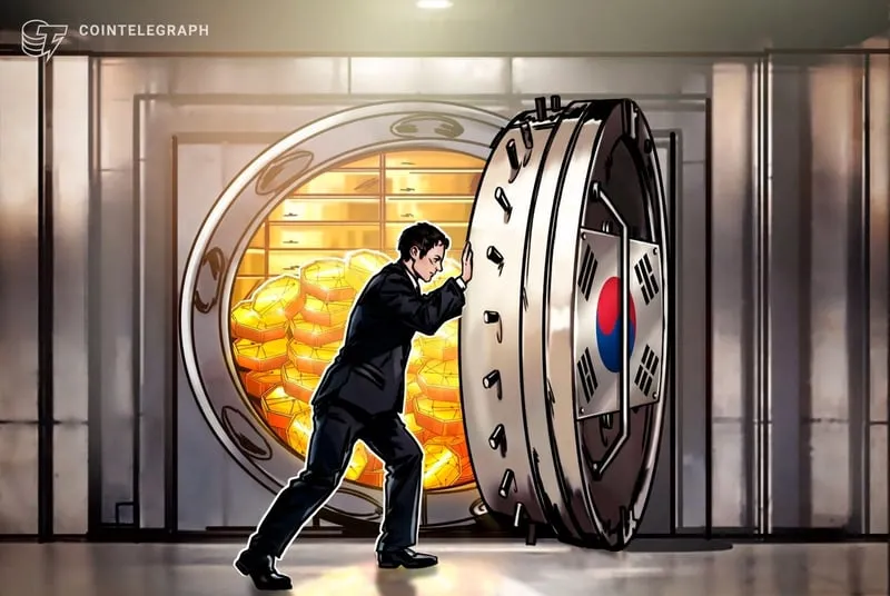 A secure vault, representing institutional crypto custody