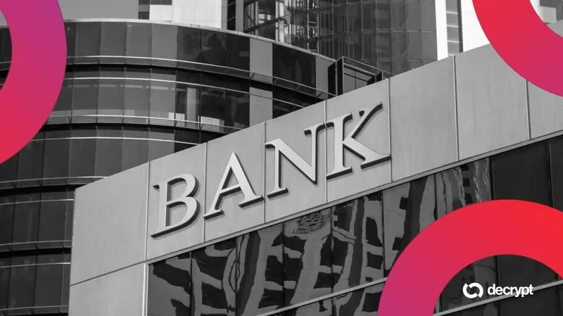 A row of bank buildings, illustrating Federal Reserve research on tokenized deposits