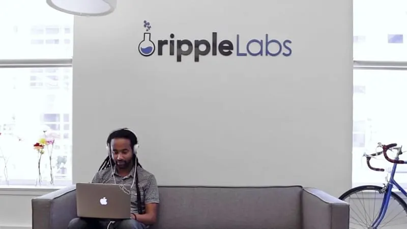 The XRP Ledger network visualized as connected nodes