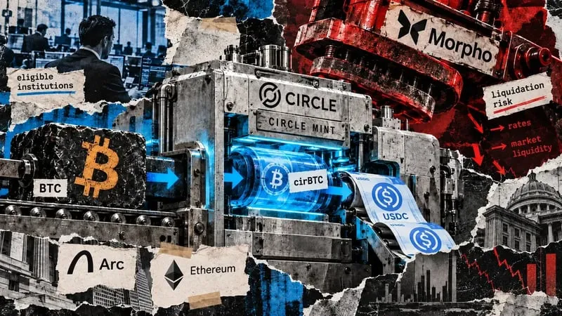 Bitcoin used as collateral to borrow dollar stablecoins