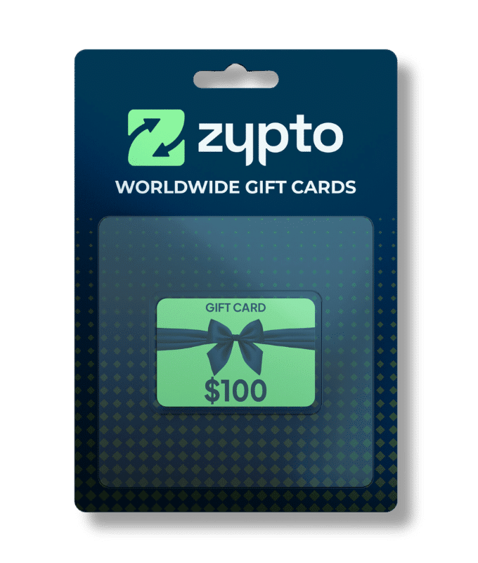 Zypto worldwide gift cards