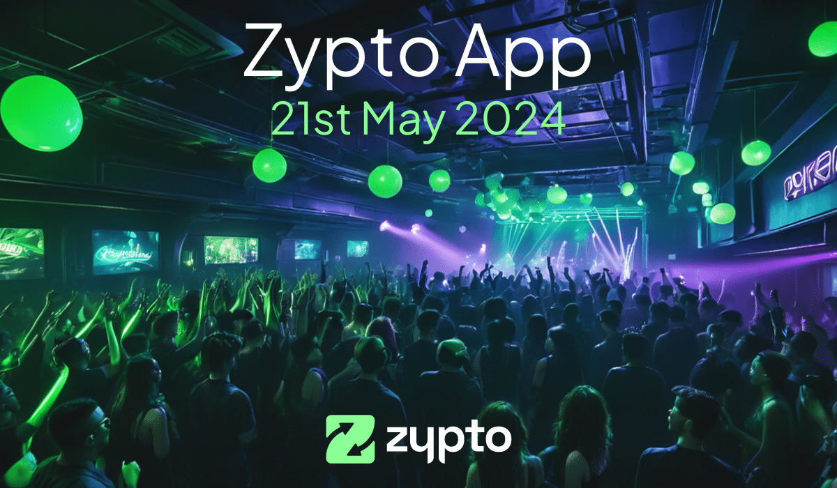 Zypto Best Crypto Wallet App Launch