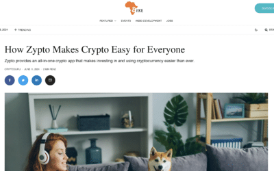 Zypto Featured in Top African Blockchain Site