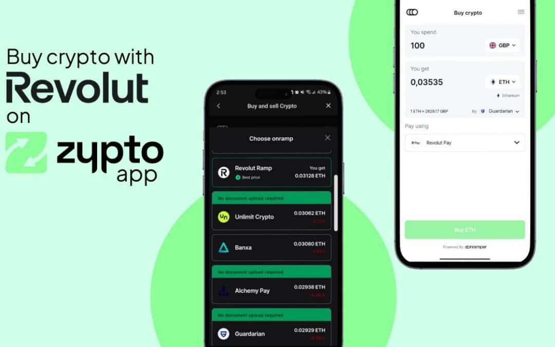 L’application Zypto intègre Revolut !