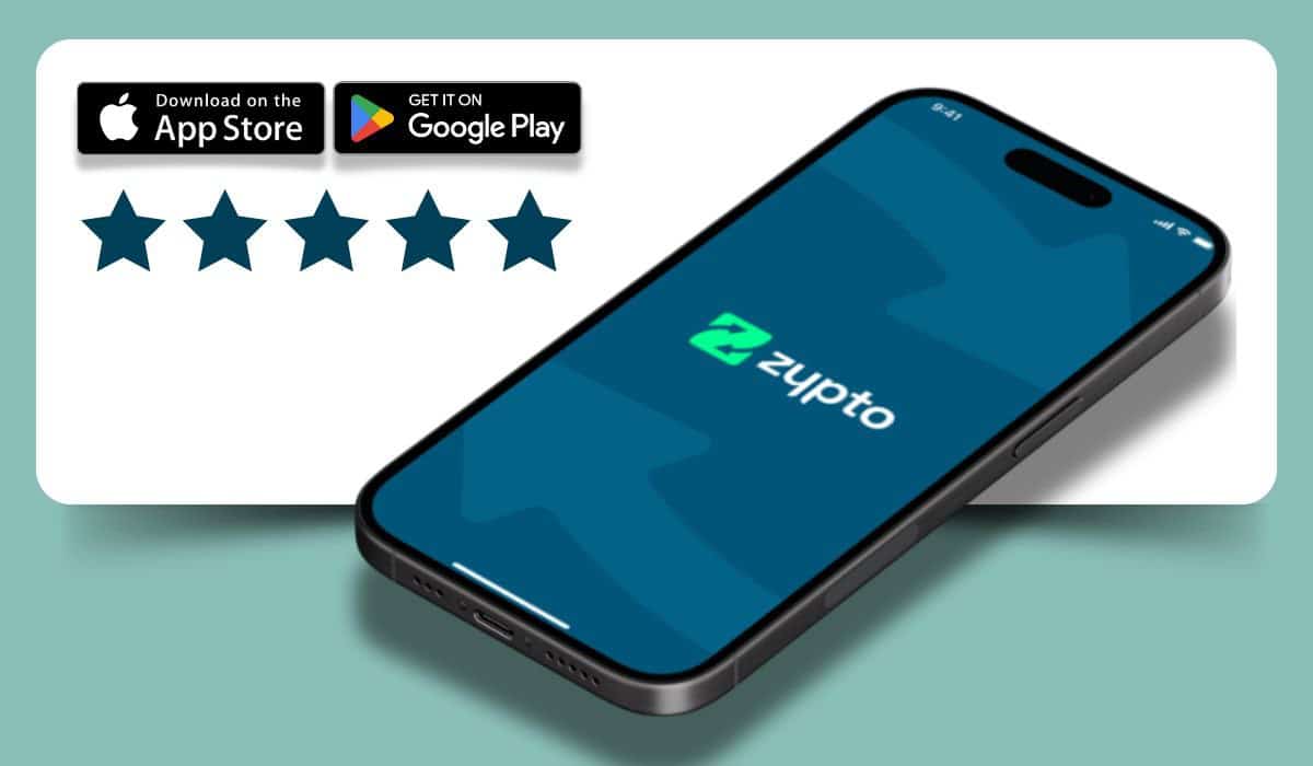 Zypto App Launches to Five Star Reviews