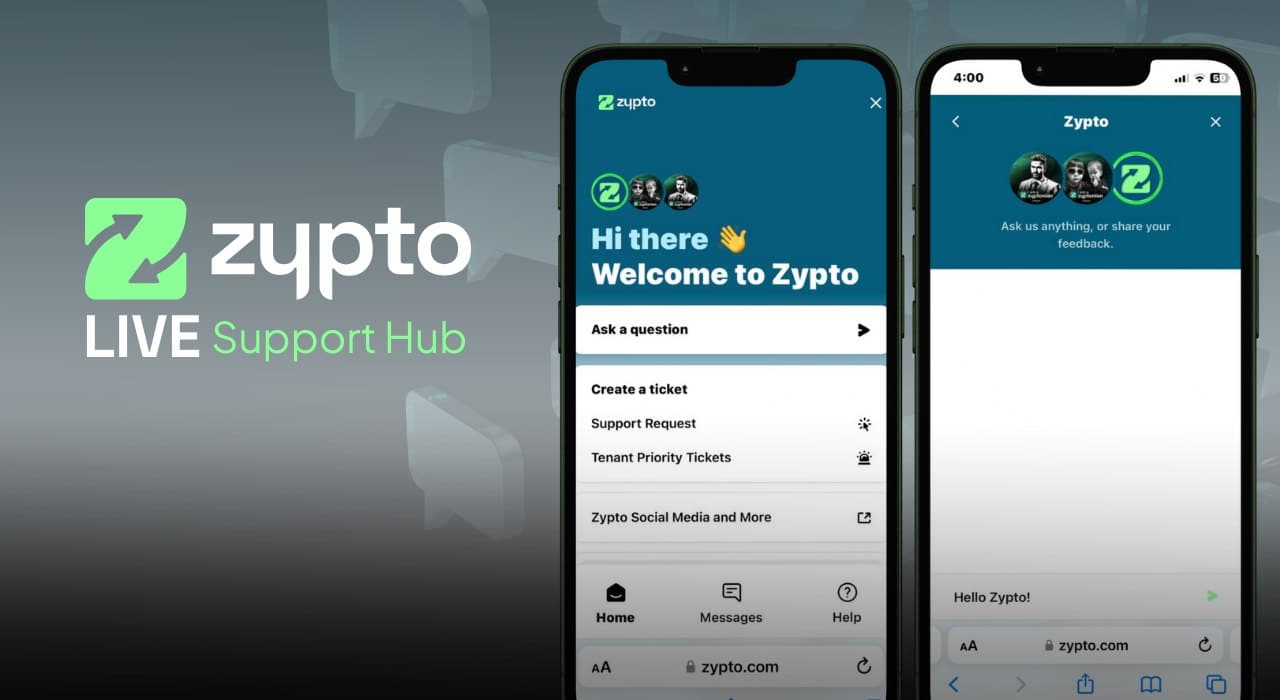 Zypto Live Support