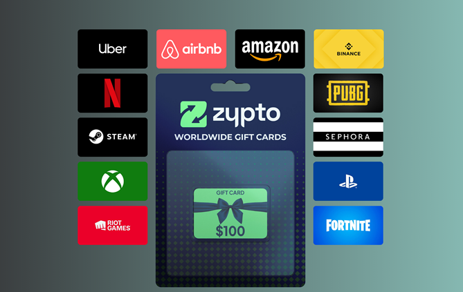 Buy Gift Cards with Crypto