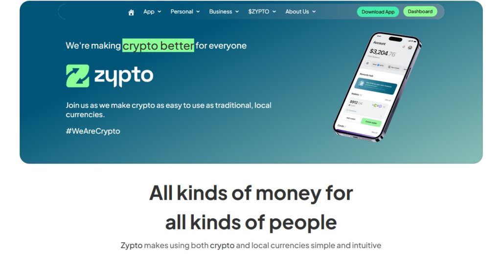 Zypto - Todo tipo de dinero