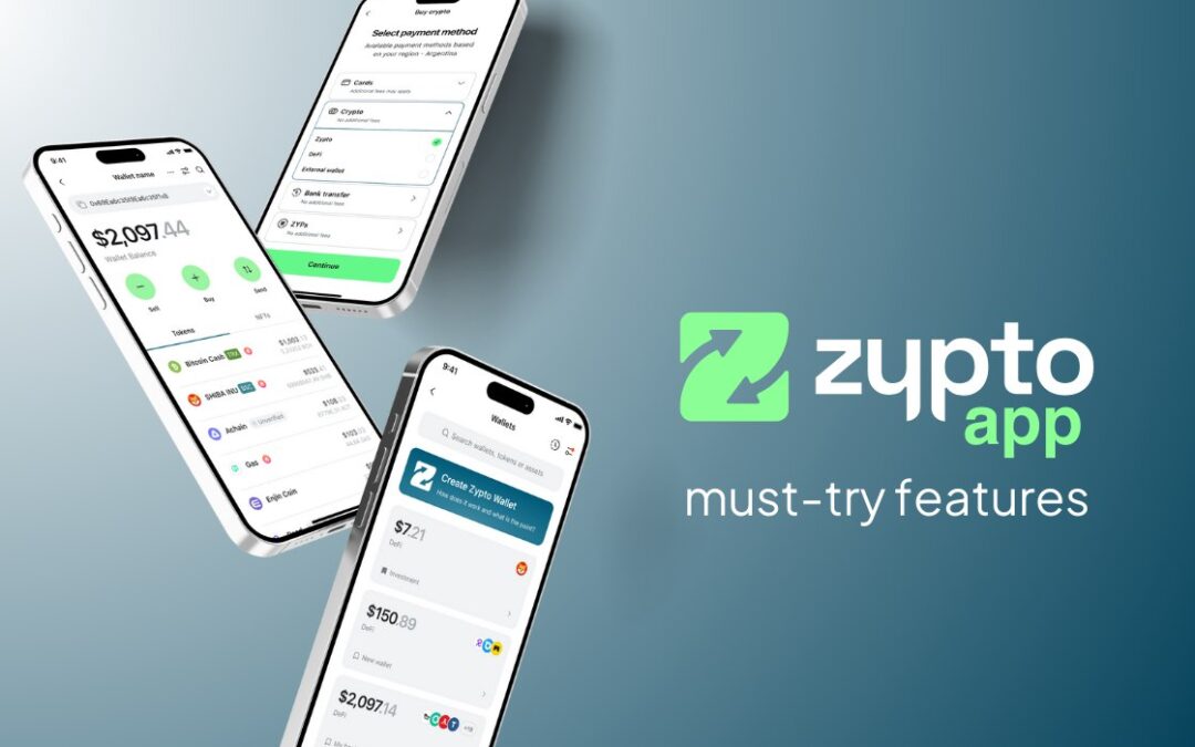 Découvrez cinq fonctionnalités incontournables de l’application Zypto