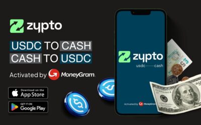 Zypto Announce MoneyGram Partnership and Unveil the Pioneering ‘USDC-to-Cash’ Global Service