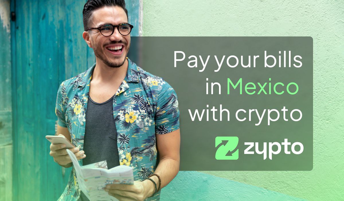 Mexico Now Supported on Zypto’s Crypto Bill Payments Service