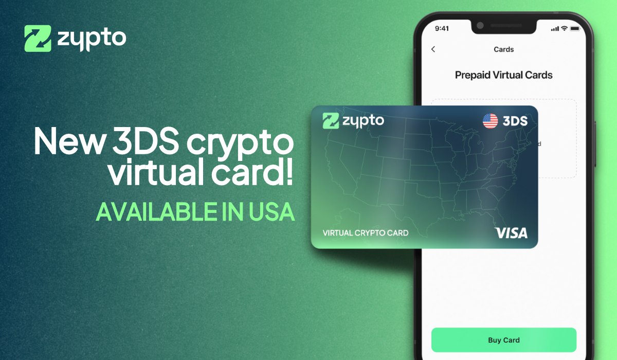 3DS Virtual Crypto Card USA