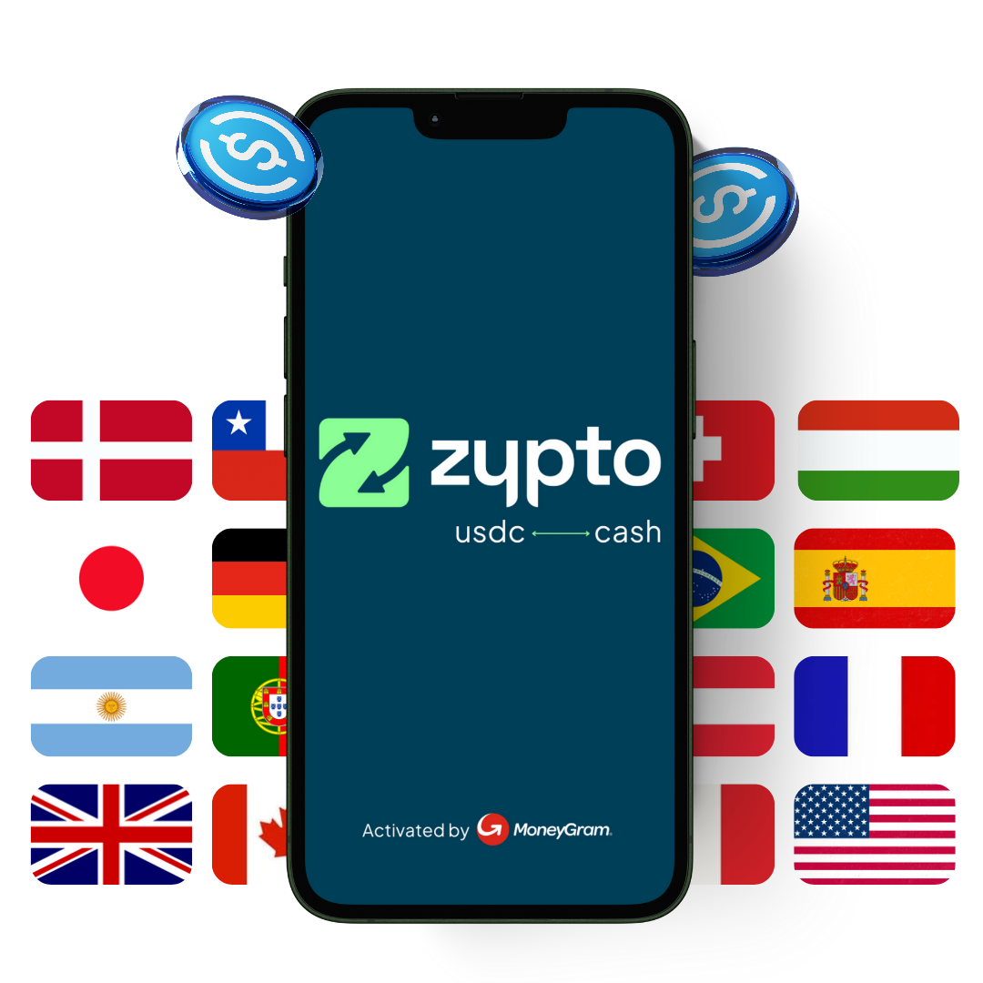 USDC-to-Cash with Zypto and MoneyGram