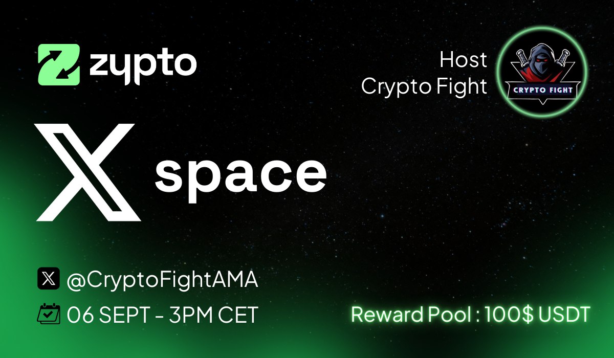 Join Zypto Co-Founder Joe Parkin on Crypto Fight AMA on 6 September