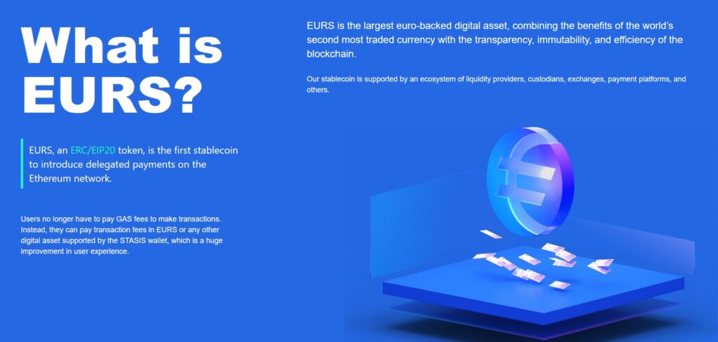 EURS - The Euro Backed Stablecoin