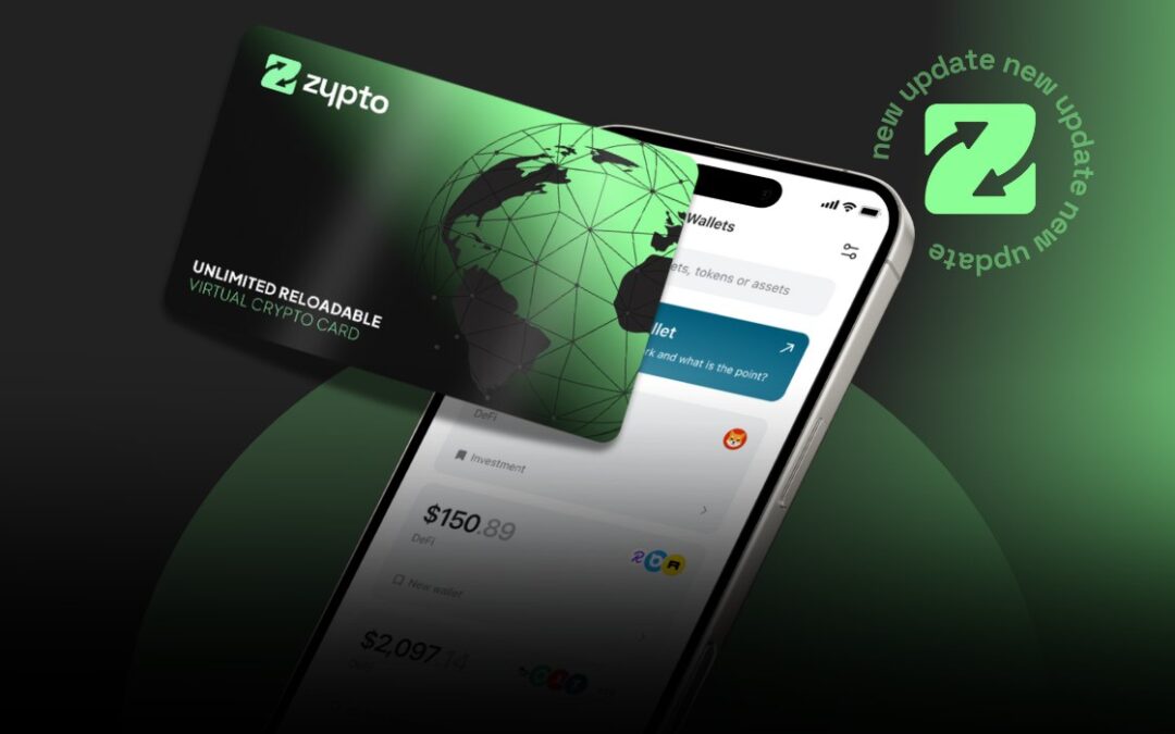 Zypto App v1.6.0 is Live – New Virtual Reloadable Cards