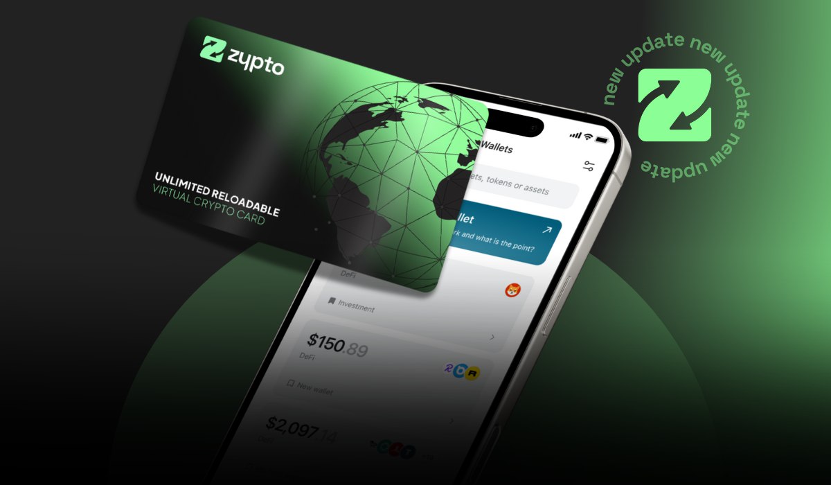 Virtual Reloadable Cards Now Available on Zypto App! v1.6.0 is LIVE