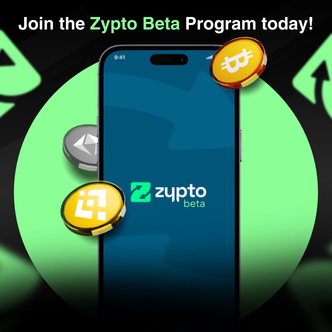 Join The Zypto App Beta Program