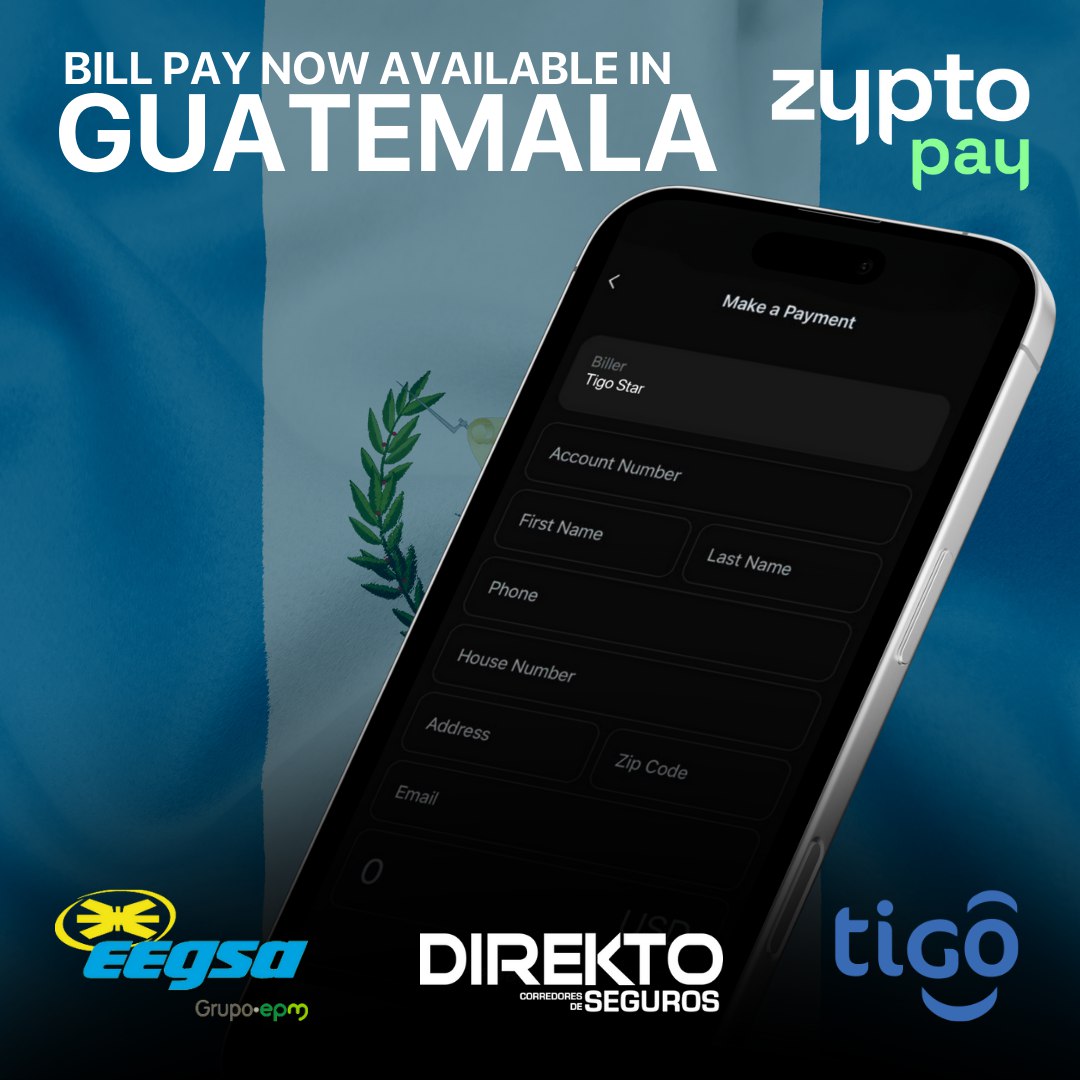 Pay Bills With Crypto in Guatemala