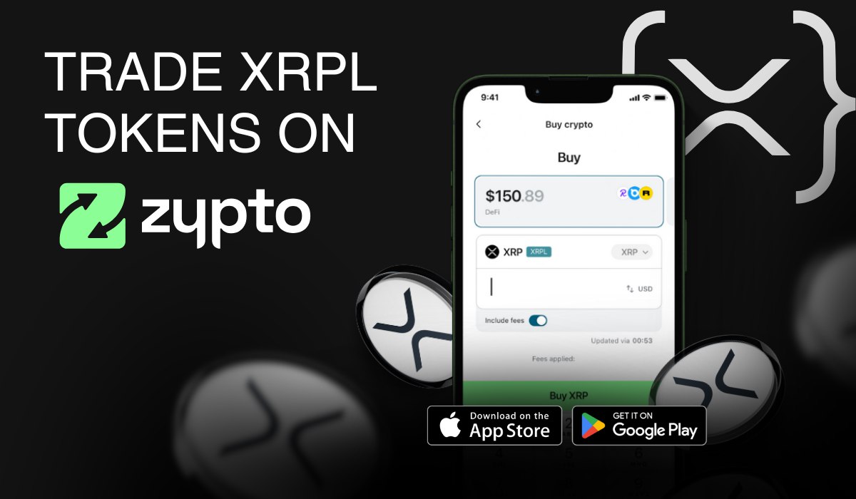 Trade All XRPL Tokens on Zypto App!