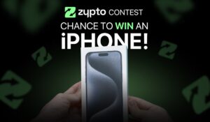 Win an iPhone with Zypto!