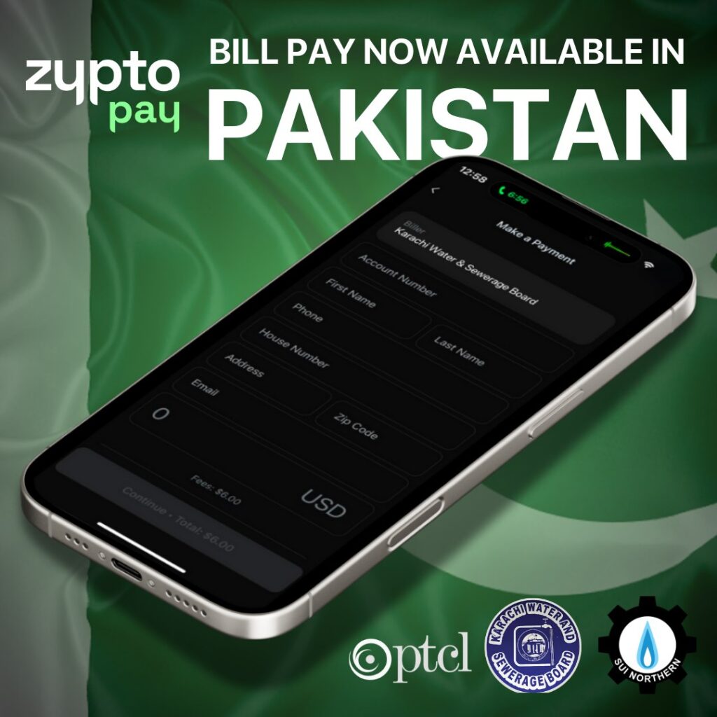 Pay Bills With Crypto in Pakistan