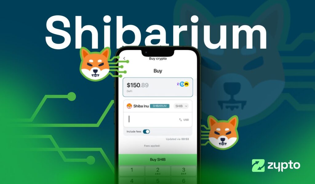 Shibarium Now Live on Zypto App and Zypto Pay