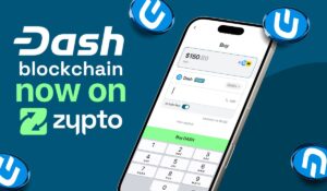 Dash Blockchain is Now on Zypto App!