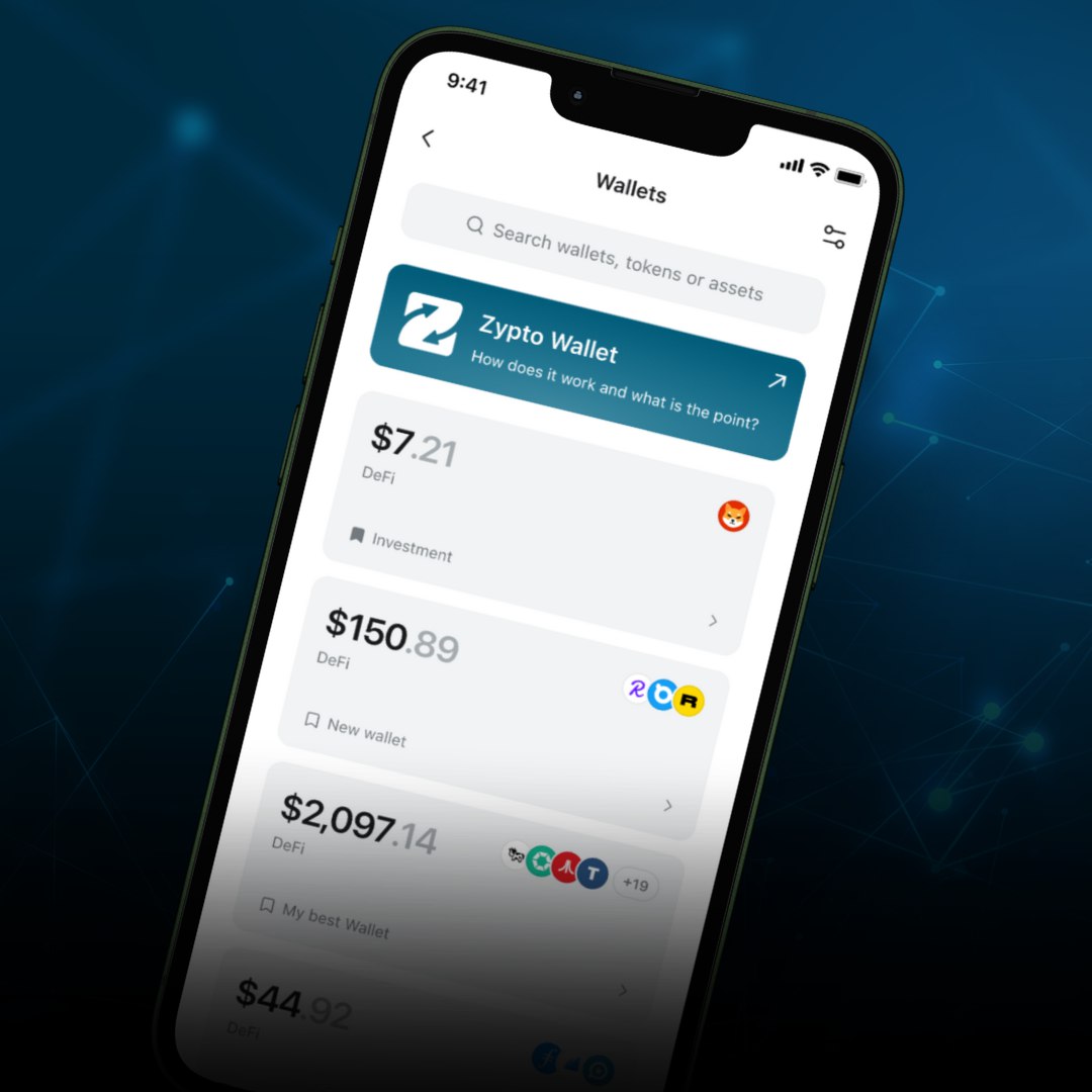 Zypto DeFi Wallet App