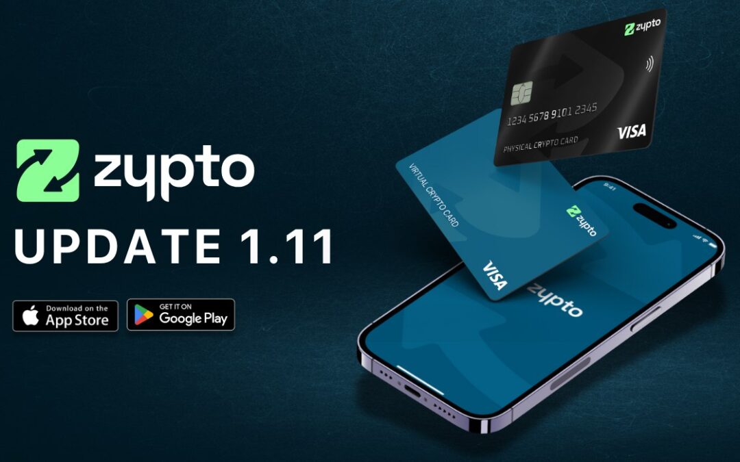 Zypto App v1.11 – Launching The Zypto Premium VISA Card and Raydium Integration