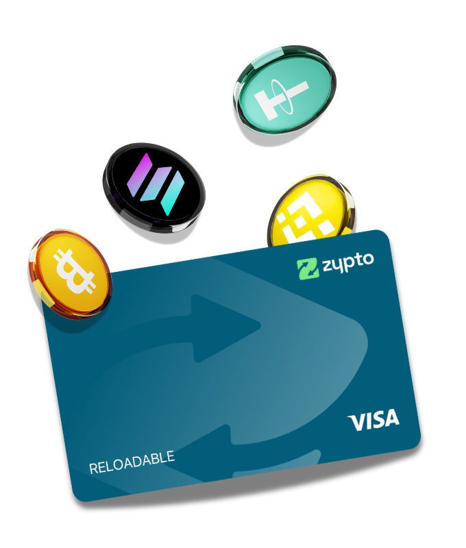 The Zypto Prepaid Crypto Card