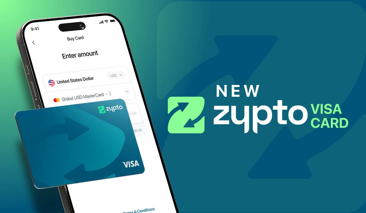 The New Virtual Crypto Card - The Zypto VISA Card