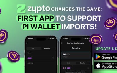 Zypto App v 1.12: Zypto Becomes the First Major Third Party Wallet App to Integrate Pi Network