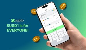 USD1 from WLFI Now Supported In Zypto App
