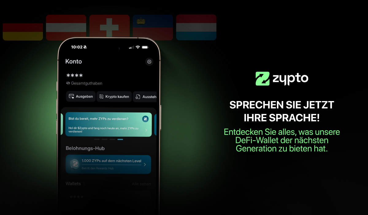 Zypto spricht jetzt DEUTSCH – und das verändert alles für euch!