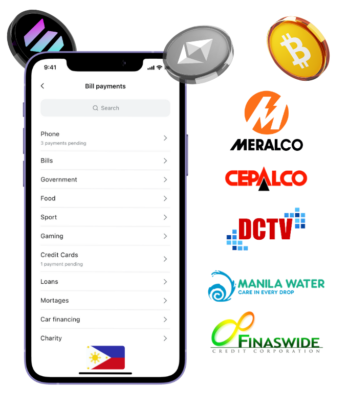 Can you pay bills with cryptocurrency in the Philippines?