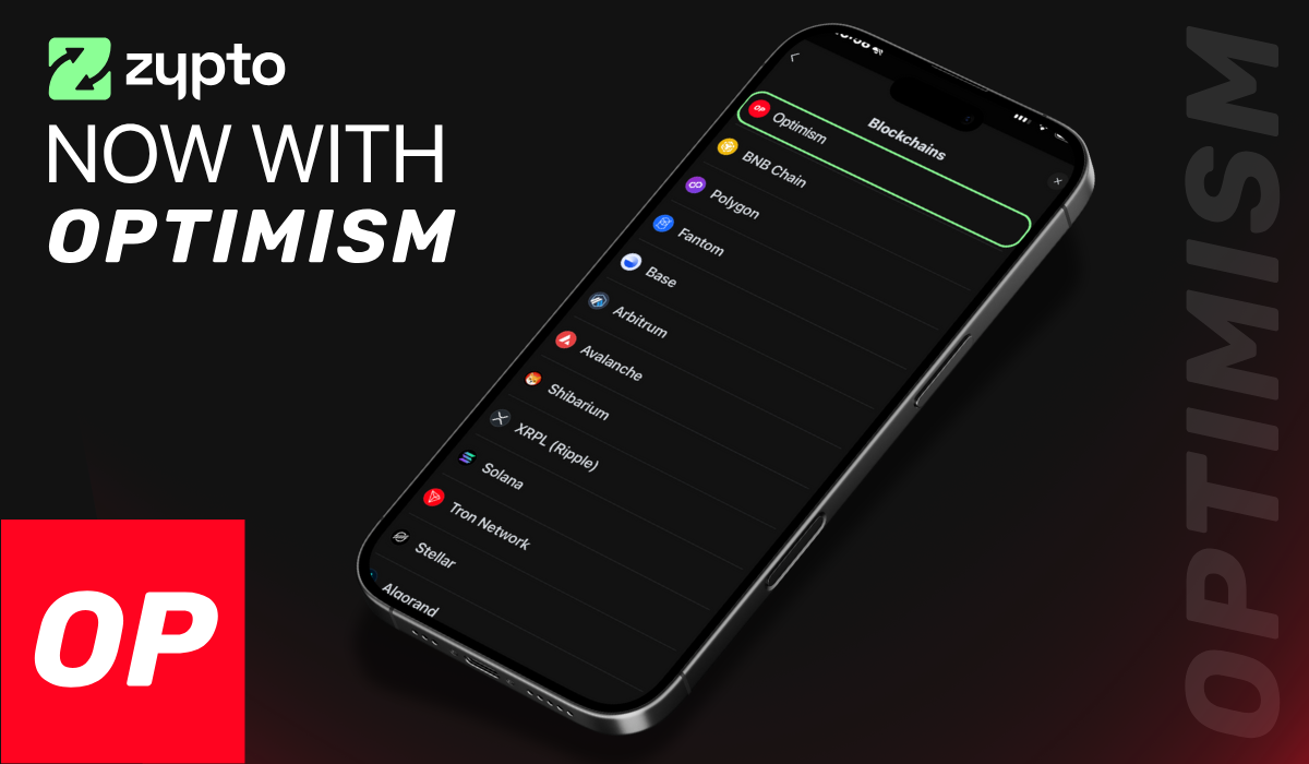 Optimism Blockchain – Now Live on Zypto App