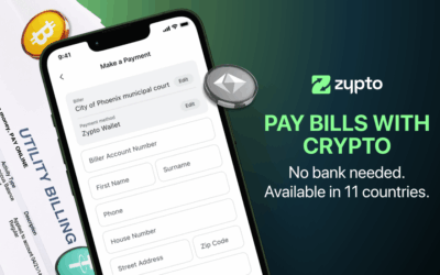 Pay Bills with Crypto in 10 Countries – With Zypto