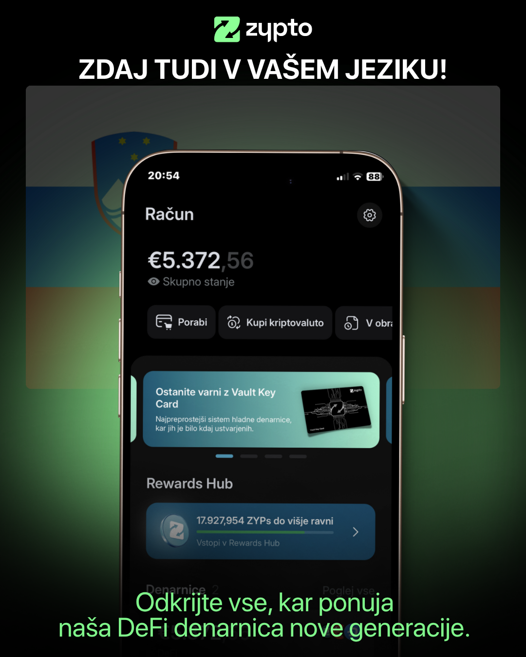 Zypto zdaj podpira slovenščino - to je prava prelomnica!