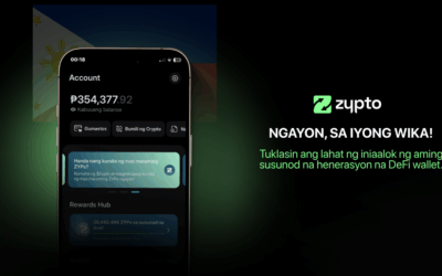 Mas madali na ang crypto para sa mga Pinoy — Zypto available na sa Filipino!