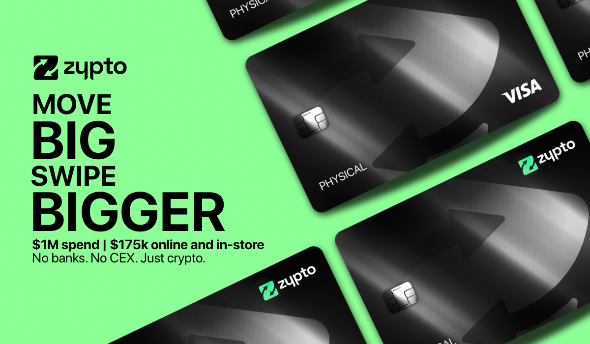 Why the Zypto Premium VISA is the Best Crypto Card for Breaking Free from Banks