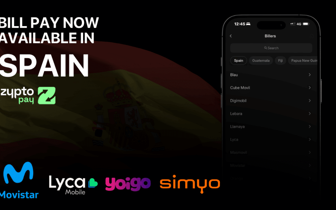 Paying Bills With Crypto in Spain? Now You Can.
