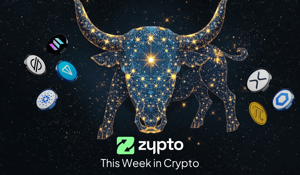 Crypto News This Week: Ripple $15B, Pi x TransFi, Cardano $70M | Zypto